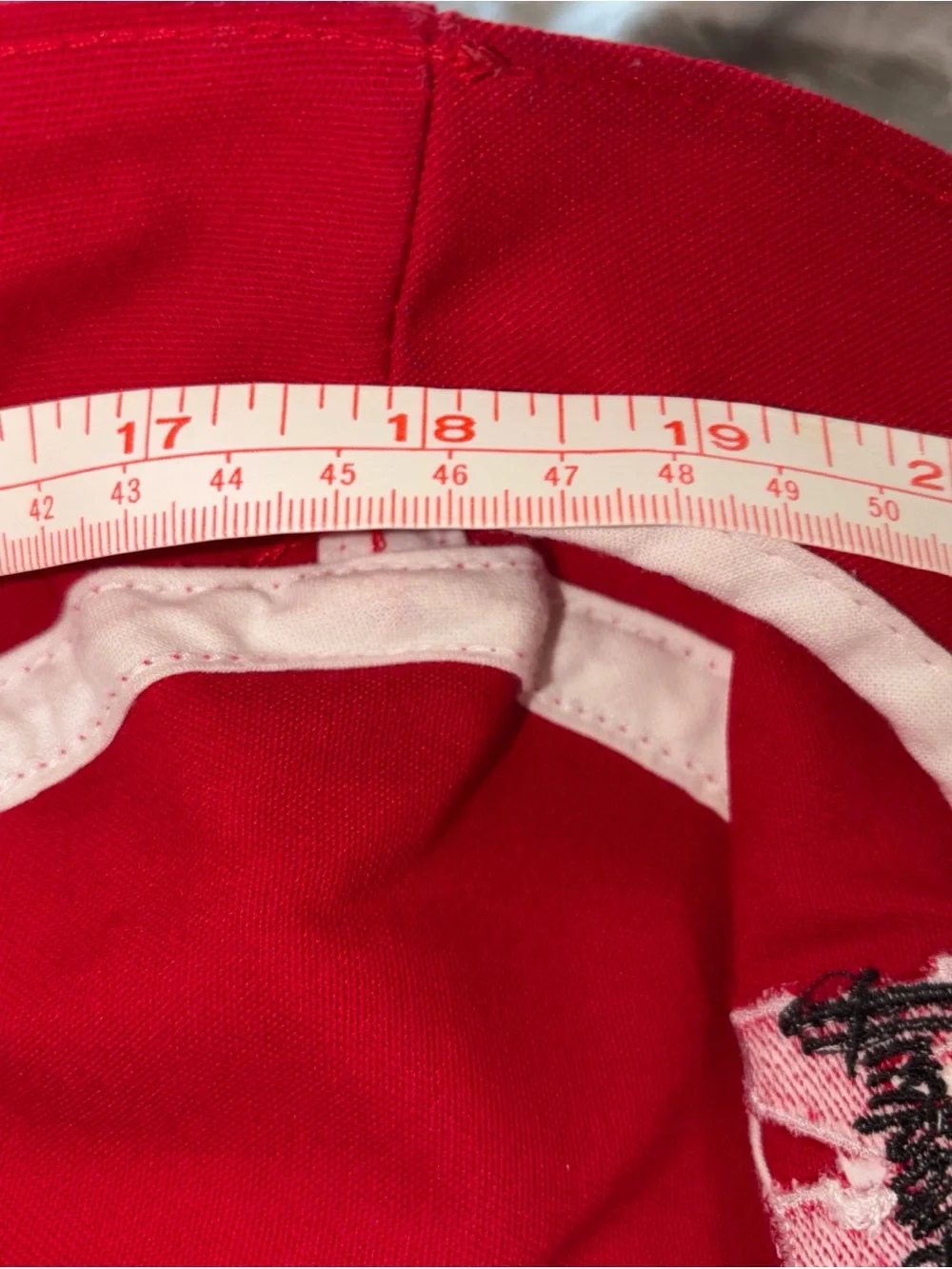 Vtg 90s‎ Nebraska Huskers Toddler Bucket Hat Made in USA Red 18